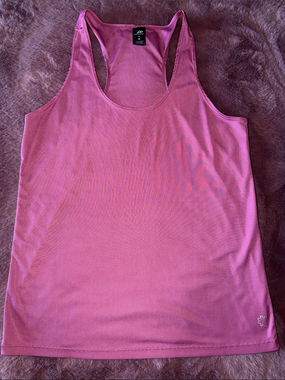 Pro Player Pink Racerback Tank Top